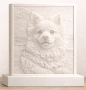 Personalized 3D Pet Memorial Light Frame
