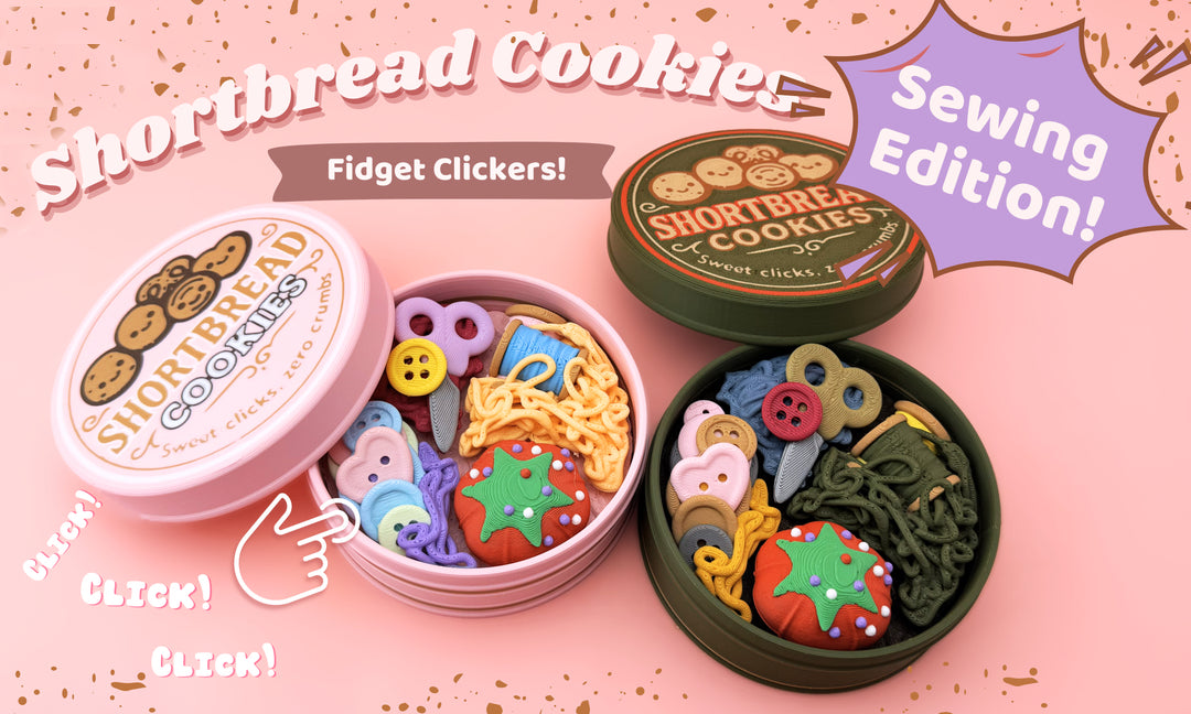 π§΅ Shortbread Cookie Clickers β Sewing Supply Edition