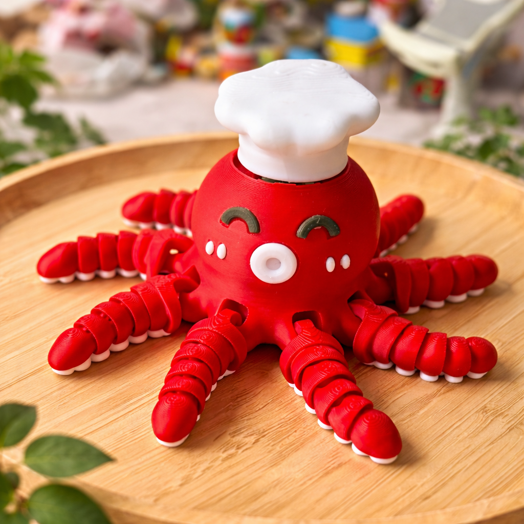 🐙 Clicky Octopus Fidget Toy