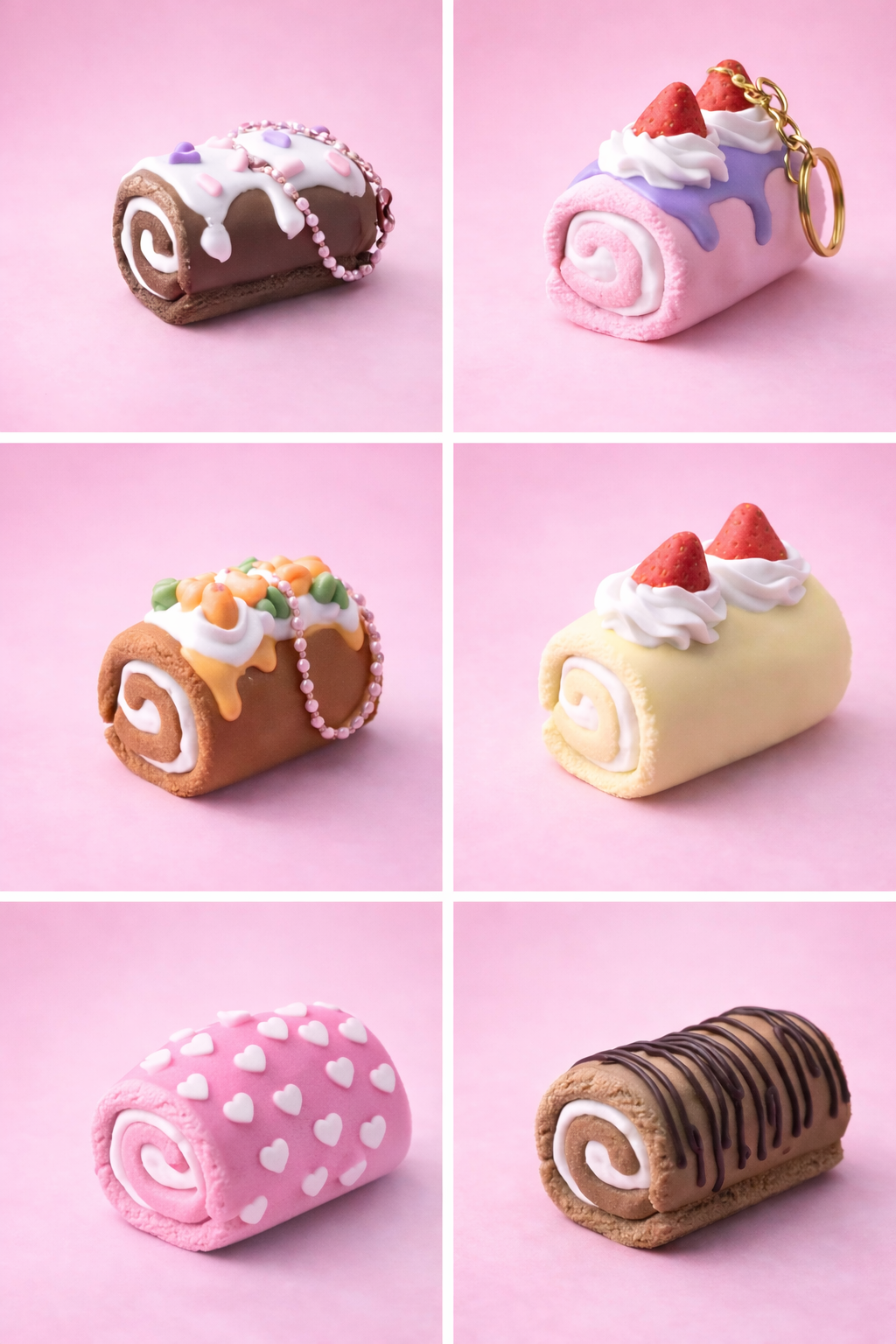 🍰 Cake Roll Fidget Clickers (each)