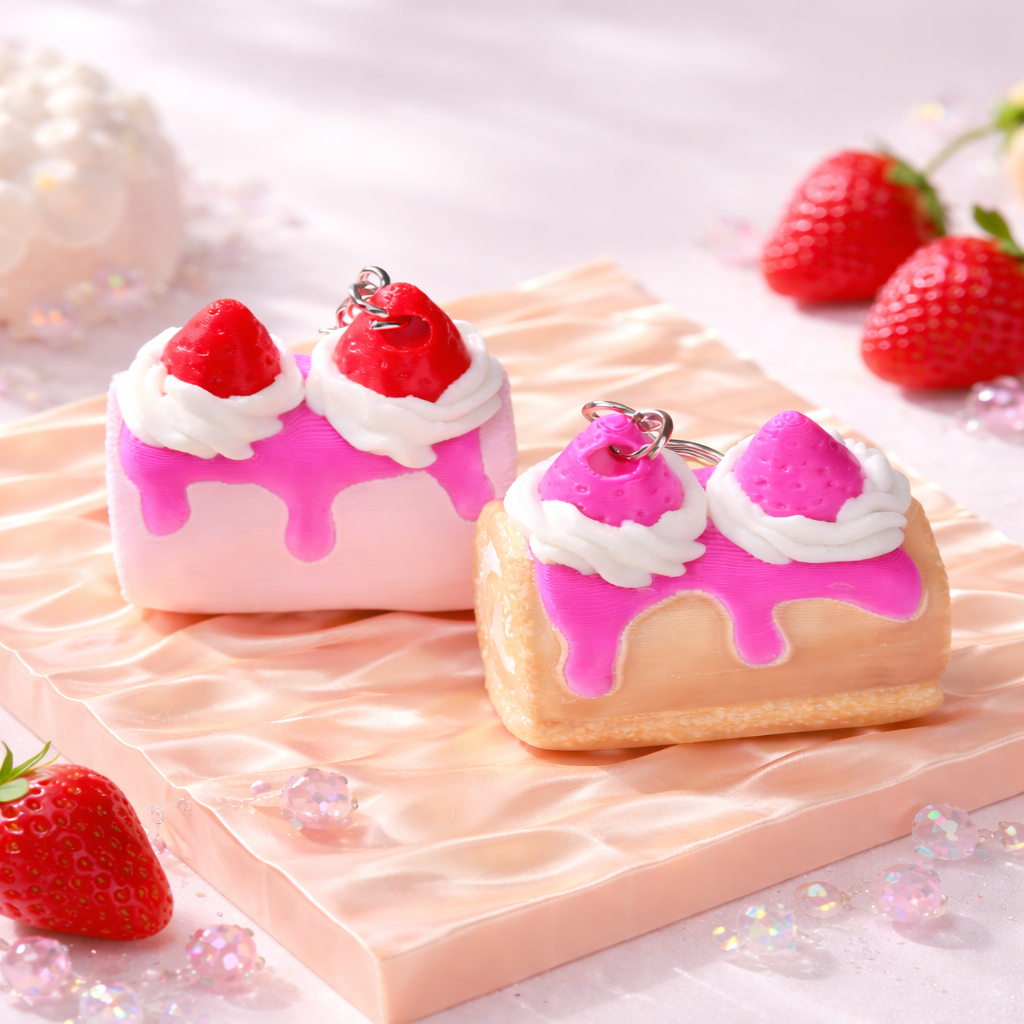 🍰 Cake Roll Fidget Clickers (each)