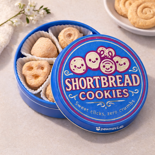 🍪 Shortbread Cookies Fidget Clickers