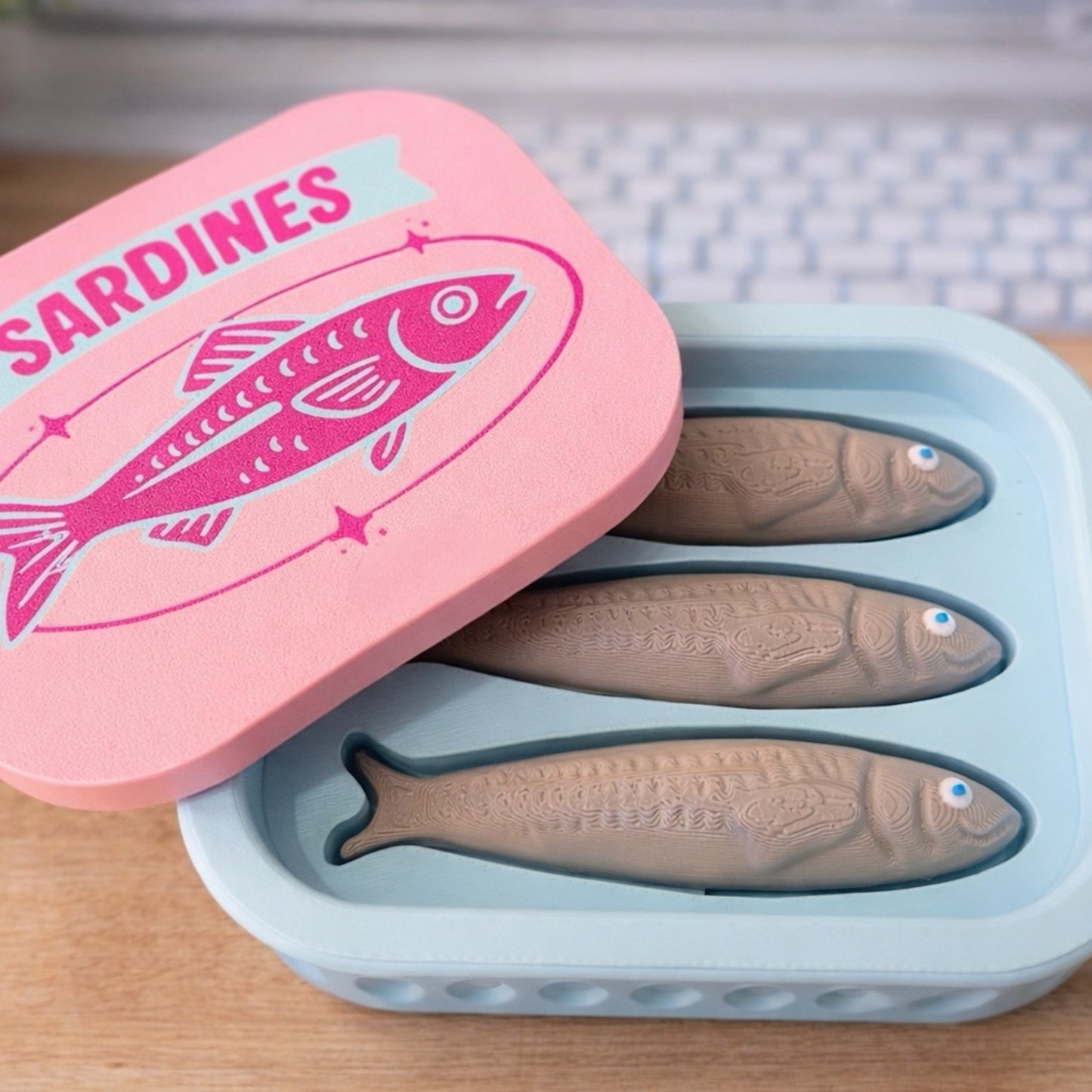 Sardine Clicker Fidget Toy